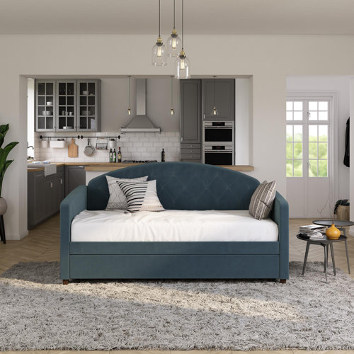 Lark Manor Upholstered Daybed with Trundle & Reviews Wayfair